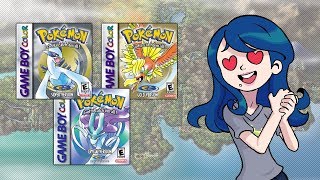 Pokémon Gold Silver and Crystal Nintendo GameBoy Color  Retro Game Review  Tamashii Hiroka [upl. by Atnuhs]