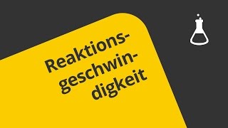 Reaktionsgeschwindigkeit und Reaktionsordnung ein Überblick  Chemie  Physikalische Chemie [upl. by Rosenberg]