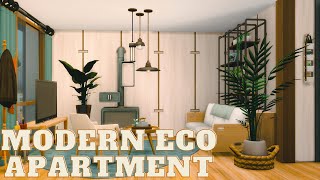 MODERN ECO APARTMENT  THE SIMS 4 STOP MOTION  NO CC  Stonestreet Apartments 3  Evergreen Harbor [upl. by Ariajaj32]