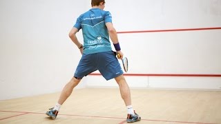 Squash tips Nick Matthew on how to move efficiently around the squash court [upl. by Ennyletak]