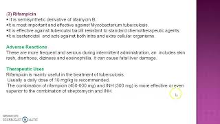 Chemotherapy of Tuberculosis [upl. by Minor]