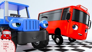 Racing Buster  Red Buster  Car Racing Cartoon  bus cartoon  fun kids show [upl. by Monahan]