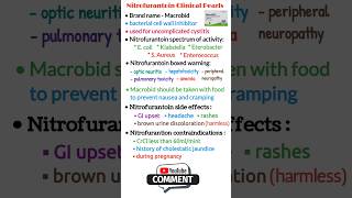 Antibiotics pharmacology Nitrofurantoin Macrobid pharmacology made easy antibiotics short video [upl. by Gal787]