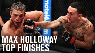 Top Finishes Max Holloway [upl. by Anelav]