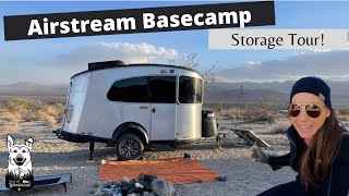 Airstream Basecamp 16x Tour  Storage for RV Living  Sponsored by Waggle [upl. by Gaulin]