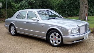 Bentley Arnage Changing the front anti roll bar drop link [upl. by Lillian]