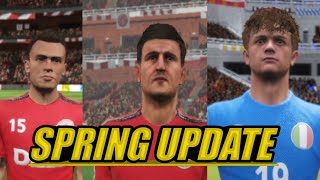 DLS 24  SPRING UPDATE NEW PLAYERS AMAZING FACES [upl. by Notneuq]