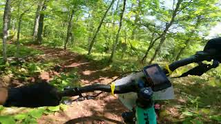 Copper Harbor Trails Fest Enduro Red Trail [upl. by Lambrecht945]