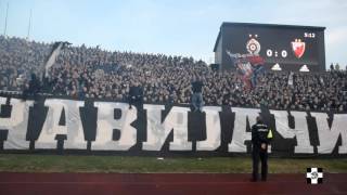 Grobari na 150 derbiju  full report 5 angle  Partizan  Zvezda 27022016 [upl. by Rot]