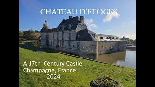 CHATEAU DETOGES Champagne France 2024 [upl. by Eijneb868]