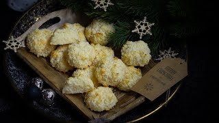 KokosMilchmädchen Makronen Weihnachtsbäckerei  nur 3 Zutaten [upl. by Mandych]