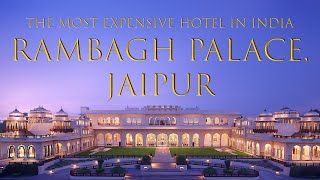 Rambagh Palace Jaipur  The Most Expensive Hotel in India🔥  Vineet Khatri Vlogs [upl. by Odlonyer]