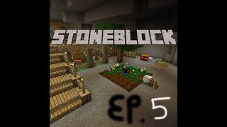 Stoneblock Ep5  Portals Galore [upl. by Idarb]