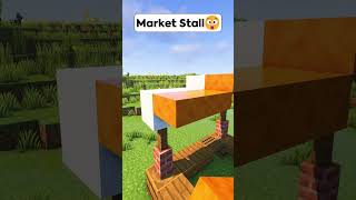 Minecraft Market Stall😲 Worlds Smallest Violin shorts minecraft [upl. by Ronoel]