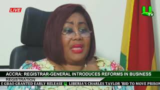 RegistrarGeneral Introduces Reforms In Business Registration [upl. by Salem]