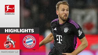 Kane Shoots Bayern Back To The Top  Köln  Bayern München  Highlights  MD 12 – Bundesliga 2324 [upl. by Laband]