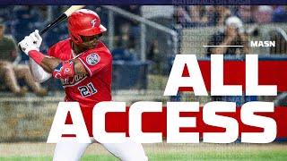 Elijah Green searching for more contact  MASN All Access [upl. by Yurt]