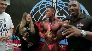 NPC Musclecontest Challenge 2024 Overall Mens Bodybuilding Champion Interview  Musclecontest [upl. by Felicity]