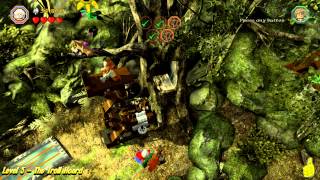 Lego The Hobbit Level 5  The Troll Hoard  STORY  HTG [upl. by Sidnal]