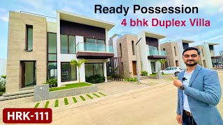 This is NOT Dubai  This is PUNE  Inside Tour of Ready to Move Villa  4 Bedroom Duplex Villa [upl. by Eirovi]