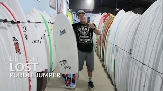 Lib Tech Lost Puddle Jumper Surfboard Review [upl. by Maryellen356]