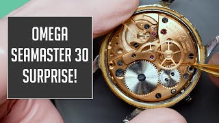 Omega Seamaster 30 Vintage Watch Restoration With a Surprise [upl. by Yonina]