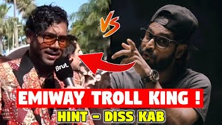 EMIWAY TROLL KING amp DISS HINT  EMIWAY VS KING  RAFTAAR NEW EP  PANTHER REPLY  DISS FOR CHEN K [upl. by Balthazar619]