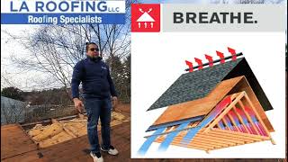 Attic Ventilation System  For Vaulted Ceiling [upl. by Naoj]