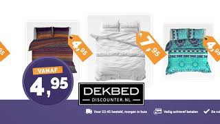 DekbedDiscounternl  Beddengoed vanaf 495 [upl. by Tteltrab684]