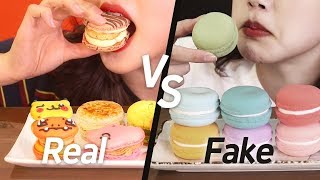 Real Macaron Vs Fake Macaron Foodeat [upl. by Nerissa]