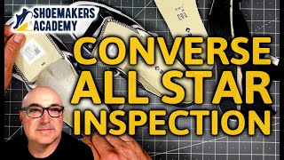 All Star Inspection  Converse Sneaker Shoe Review shoemanufacturing shoeproduction sneakers [upl. by Inaboy883]