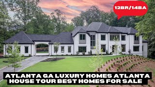 Atlanta Ga Luxury Homes  Atlanta House Tour Best Homes For Sale [upl. by Asilrahc]