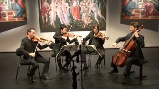 Quatuor Ebène  WA Mozart Divertimento F major KV 138 [upl. by Lagas]