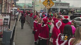 SantaCon Chaos In Hoboken [upl. by Eninej400]