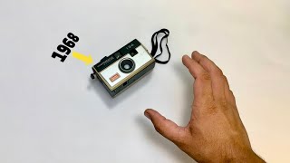 A camera from 1968 Kodak instamatic [upl. by Lelith]