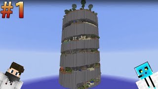 Minecraft Parkur Haritası  Parkour Spiral Bölüm 1 [upl. by Oinigih643]