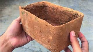 OLD SUCCULENT POT MAKE OVER  SUCCULENT CARE TIPS [upl. by Rillings24]