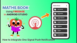 How to integrate One Signal Push Notification in Android Studio  The Programmar Nitish [upl. by Jessey79]