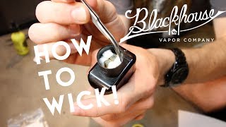 Vape Tutorial How to wick ANY coil [upl. by Berman108]