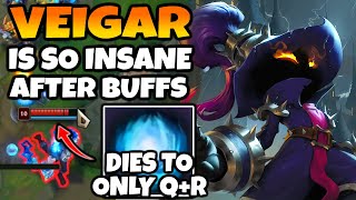 Veigar feels INSANE after the BIG BUFFS I was so surprised at my own damage [upl. by Utter]