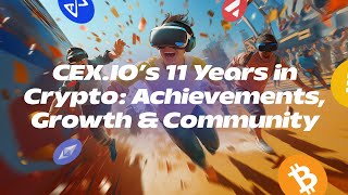 CEXIO’s 11 Years in Crypto Achievements Growth amp Community [upl. by Isman]