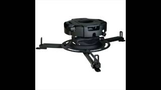 Peerless PRGUNV Precision Gear Universal Projector Mount  Black [upl. by Iana486]