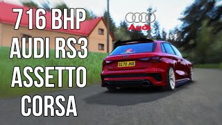 Is this the best Rs3 Mod in Assetto 716bhp Audi Rs3  Assetto Corsa [upl. by Eelsew90]