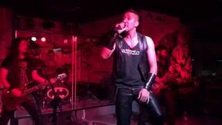 Carry On Manowar Song  Cover by Nightglow  live  Gasoline Road Bar Brescia [upl. by Elokcin]