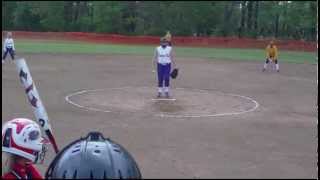 10u fastpitch softball Nikki pitching against Valley Force 51213 10u [upl. by Urson]