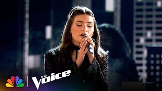 Gina Miles and Niall Horan Sing Billy Joels quotNew York State of Mindquot  The Voice Live Finale  NBC [upl. by Helsa]