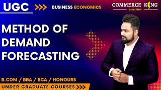 18 Methods of demand forecasting  ugc  bcom  bba  ba  bca  honours [upl. by Azitram]