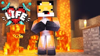 TERRIFYING ENCOUNTERS WITH LAVA MONSTERS  Minecraft X Life SMP 8 [upl. by Alayne]