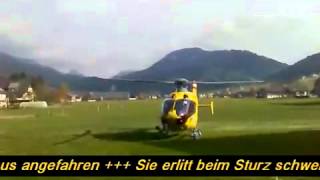 Hittisau Frau von Kleinbus angefahren [upl. by Lichtenfeld]