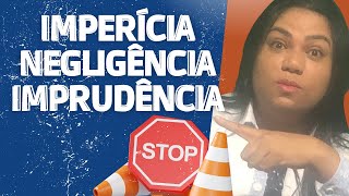 Imperícia Negligência e Imprudência Aprenda enfermagemparaconcursos nasctreinamentosenfermagem [upl. by Jaine]